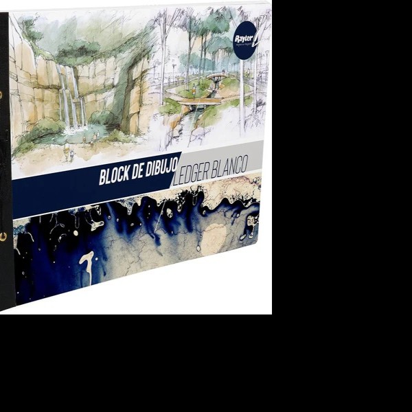 BLOCK DIBUJO CAGUJ. RAYTER BCO. 20H. 44X31.5 CM. C.12